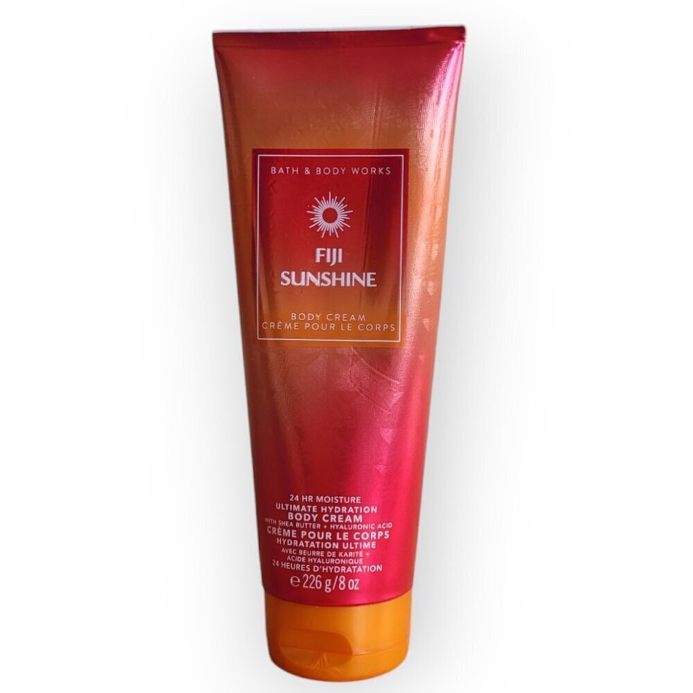 Bath & Body Works Fiji Sunshine Ultimate Hydration Body Cream 8 oz NWT